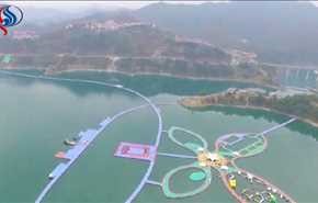 افتتاح بزرگترین پیاده‌راه شناور جهان در چین +عکس