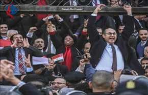 ویدیو؛ شادی مصری‌ها پس از اعلام حکم دادگاه دو جزیره