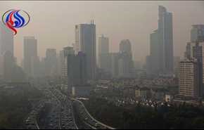 آلودگی هوا علت خشکی چشم و کاهش دید
