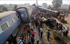 الهند: مقتل 26 شخصا على الاقل بخروج قطار عن القضبان