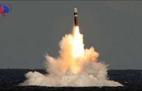 فشل تجربة بريطانية لاختبار صاروخ نووي