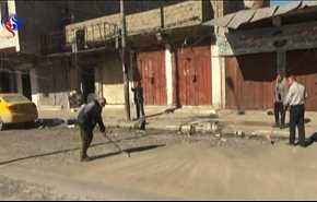 ویدئو: پاکسازی آوار و بازگشایی فروشگاهها در ساحل چپ موصل