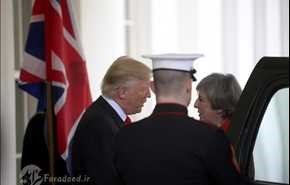 تيريزا ماي اول ضيوف ترامب الاجانب