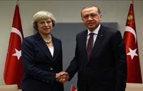 دیدار نخست وزیر انگلیس با اردوغان در آنکارا