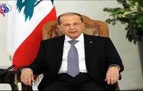حمایت رئیس جمهوری لبنان از بشار اسد