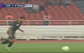 فيديو/ على طريقة رونالدو.. لاعب مغربي يسجلّ هدفاً بقذيفة 