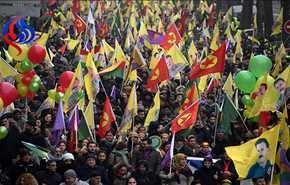 تظاهرة لاكراد تركيا في ستراسبورغ للمطالبة بتحرير اوجلان