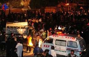 شاهد..10 قتلى واكثر من 30 جريحا بانفجار في لاهور بباكستان