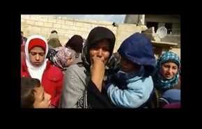 بالفيديو...معاناة أهالي الفوعة وكفريا في ريف إدلب السوري من حصار الإرهابيين