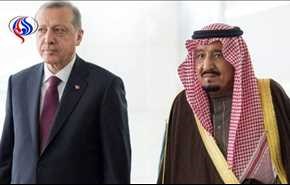 دیدار اردوغان با پادشاه سعودی در آستانه مذاکرات سوریه