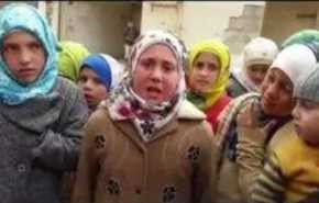 شاهد بالفيديو ..معاناة أطفال الفوعة وكفريا المحاصرتين من الإرهابيين  في ريف إدلب السوري