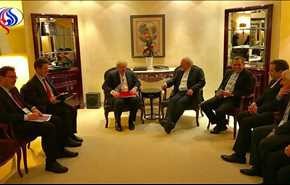 ظریف با وزرای خارجۀ انگلیس و عمان دیدار کرد