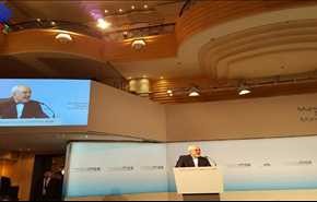 ظریف در کنفرانس امنیتی مونیخ سخنرانی کرد