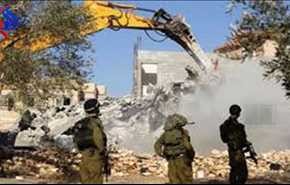 تخریب منازل فلسطینی ها شدت گرفته است