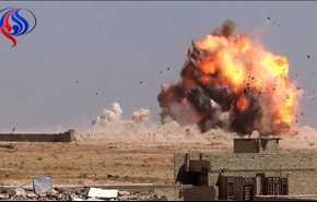 انهدام کارگاه بمب گذاری داعش در نینوا