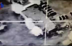 أول فيديو للضربات الجوية العراقية ضد داعش داخل الأراضي السورية
