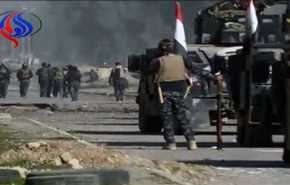 شاهد بالفيديو تقدم الاتحادية لاقتحام حي الطيران والجوسق في الموصل