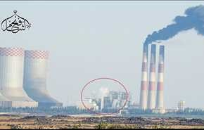 حملۀ موشکی به نیروگاه برق زاره در ریف حماه