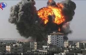 4 زخمی در حملات صهیونیست‌ها به غزه +ویدیو