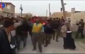 بالفيديو.. مظاهرات مؤيدة للرئيس الاسد في مناطق سيطرة النصرة