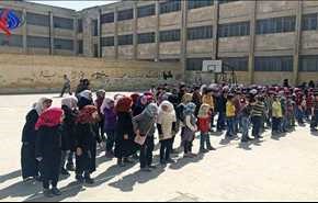 مرمت 55 مدرسه در حلب با کمک ایران +ویدیو