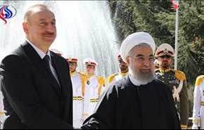 الرئيس الاذربيجاني يصل الى طهران