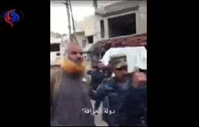 دستگیری پسر عموی البغدادی در موصل+ویدئو