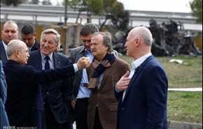 لحظة سقوط طائرة هليكوبتر في اسطنبول