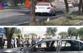 راننده معترض خودرو را در نمایندگی آتش زد!