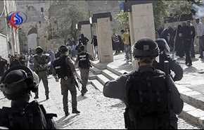 فیلم/حمله وحشیانه پلیس اسرائیل به شهروندان فلسطینی