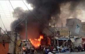 ده ها کشته و مجروح در انفجار تروریستی جنوب بغداد