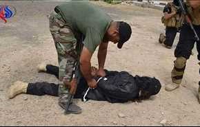 بسیج عراق 12 انتحاری نفوذی از موصل را در تکریت دستگیر کرد