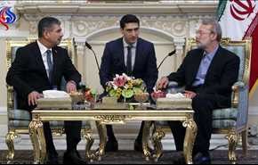 لاريجاني : الدول المتشاطئة هي المسؤولة عن ارساء الامن في بحر قزوين