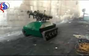 شاهد بالفيديو .. روبوت سوري مضاد للدروع!