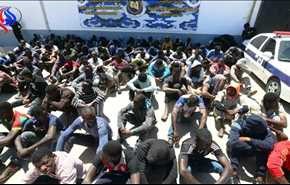 هزاران مهاجر غیر قانونی در لیبی گیر افتاده اند