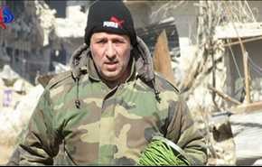 استشهاد ضابط سوري اصيب بمعركة تحرير القابون بدمشق+صورة