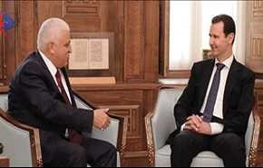 الأسد يتلقى رسالة شفهية من حيدر العبادي.. هذا ماجاء فيها!