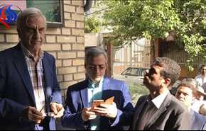 بالصور: مرشحو الرئاسة الايرانية يدلون بأصواتهم