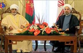السلطان قابوس يهنئ الرئيس روحاني فوزه في الانتخابات الرئاسية