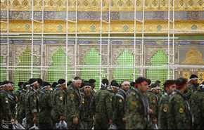 تجدید میثاق جمعی از فرماندهان و یگان‌های منتخب نیروهای مسلح با آرمان‌های امام خمینی (ره)/ تصاویر