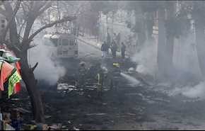 80 قتيلا و300 جريحا بإنفجار قوي في كابول