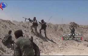 فيديو، مشاهد من شراسة المعارك بين الجيش السوري وداعش في دير الزور