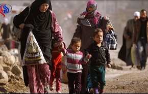 فرار دهها زن از دست داعش در غرب عراق