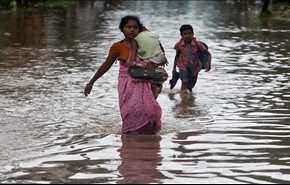 مصرع 16 شخصا بسبب الأمطار الغزيرة في الهند