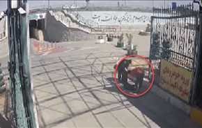ویدیو؛ لحظه ورود تروریست‌ها و تیراندازی در حرم امام (ره)