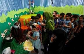 إقامة برامج خاصة للأطفال بمسجد جمكران بقم المقدسة في رمضان المبارك