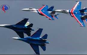 جنگنده های روسی در تعقیب هواپیمای آمریکایی