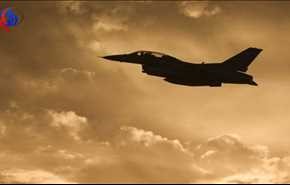 سقوط جنگنده اف ۱۶ آمریکا دقایقی پس از پرواز
