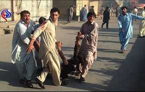 بالصور.. ارتفاع حصيلة ضحايا هجمات باكستان الى 50 شخصا