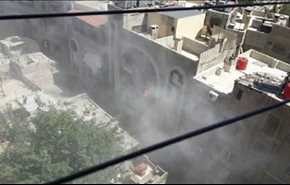 قصف صاروخي عنيف على دمشق في ثاني أيام العيد